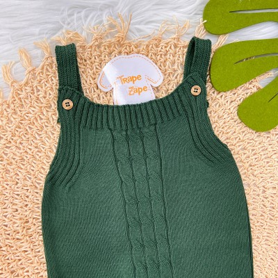 Jardineira de Linha Tranca Verde Militar 